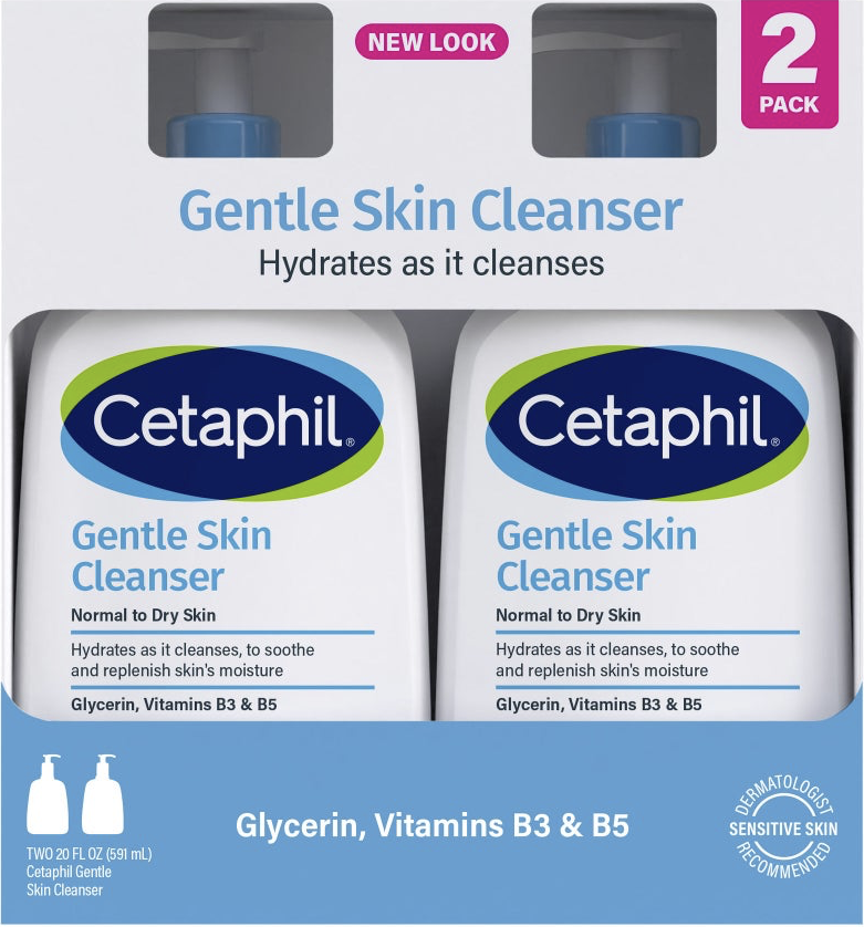 Cetaphil Gentle Skin Cleanser – Dry to Normal Sensitive Skin