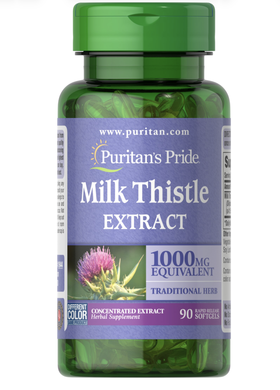 Puritan's Pride Milk Thistle 4:1 Extract