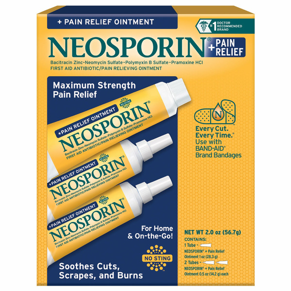 Neosporin + Pain Relief Maximum Strength Ointment