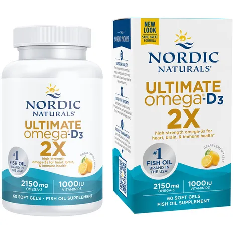 Nordic Naturals Ultimate Omega-D3 2X